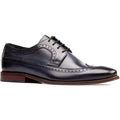 Base London Havisham Herren Derby Schuhe Aus Leder In Marineblau