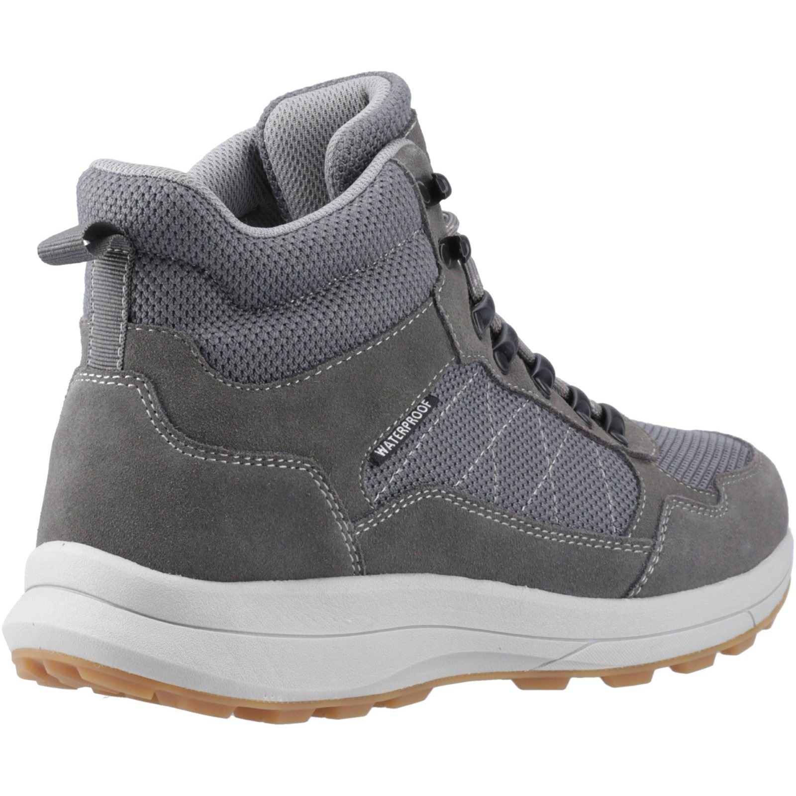 Cotswold Oddington Wildleder Mesh Herren Wanderschuhe in Grau