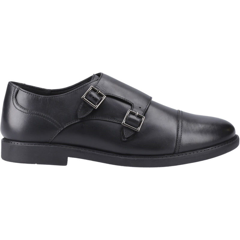 Hush Puppies Tim Monk Lederschuhe Für Jungen In Schwarz