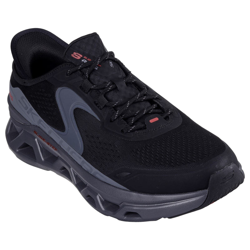 Skechers Glide-Step Altus Synthetische Herren-Sneaker In Schwarz/Anthrazit