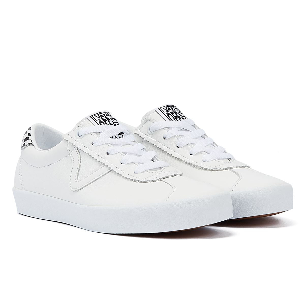 Vans Sport Low Dreifache Weiße Wildleder-Sneakers