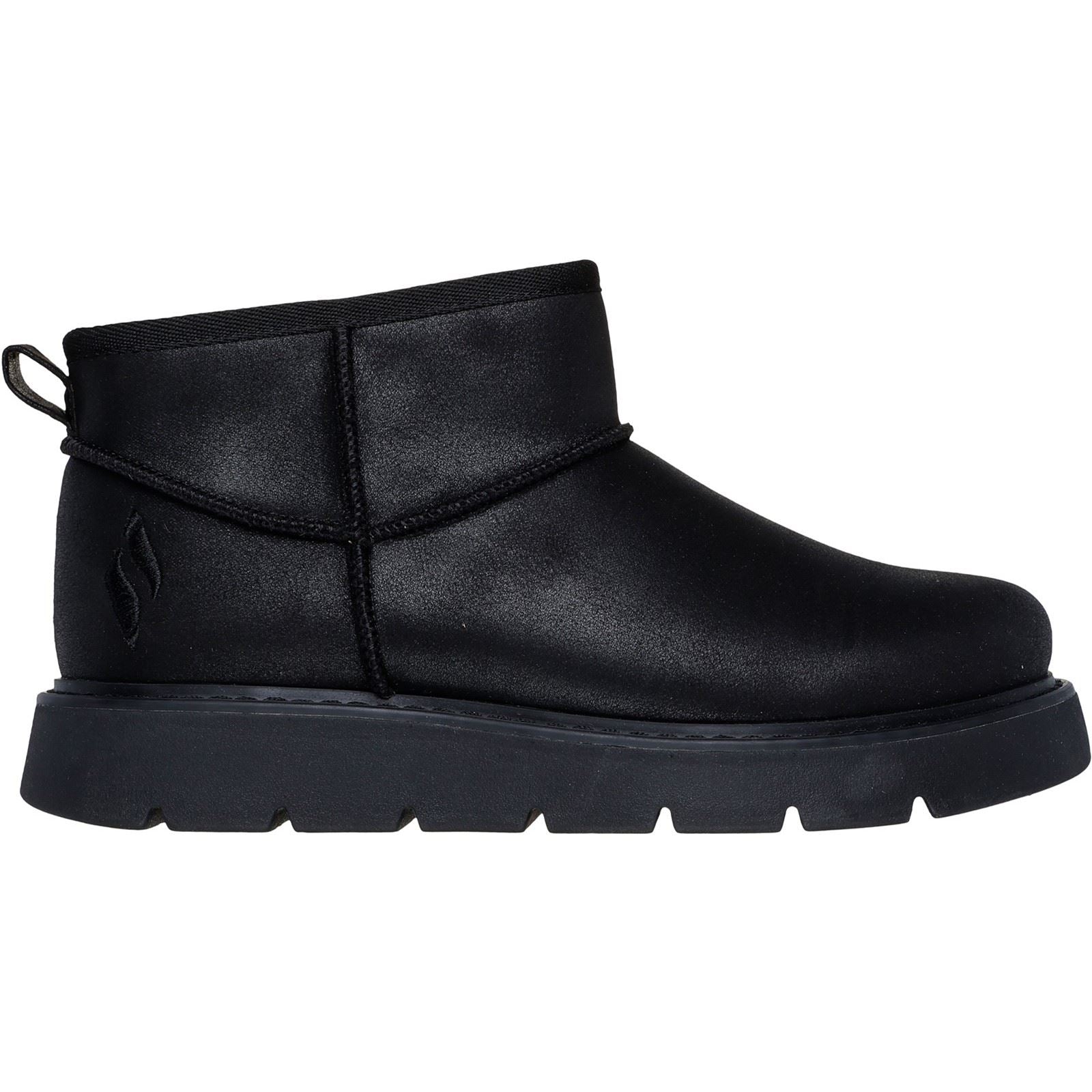 Skechers Keepsakes Lite Snow Bird Synthetik Damen Schwarze Farbe Stiefel