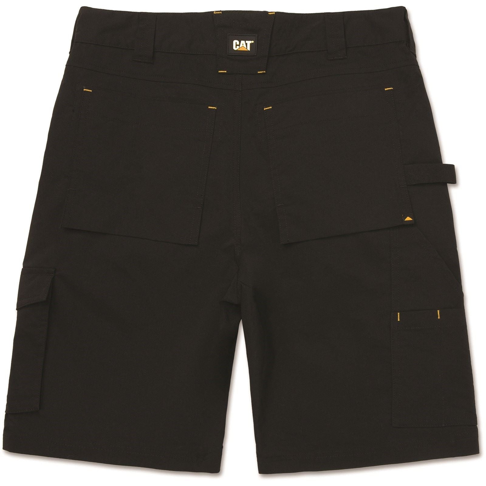 Caterpillar Nexus Holster Stretch Baumwoll Arbeits Shorts Für Herren In Schwarz
