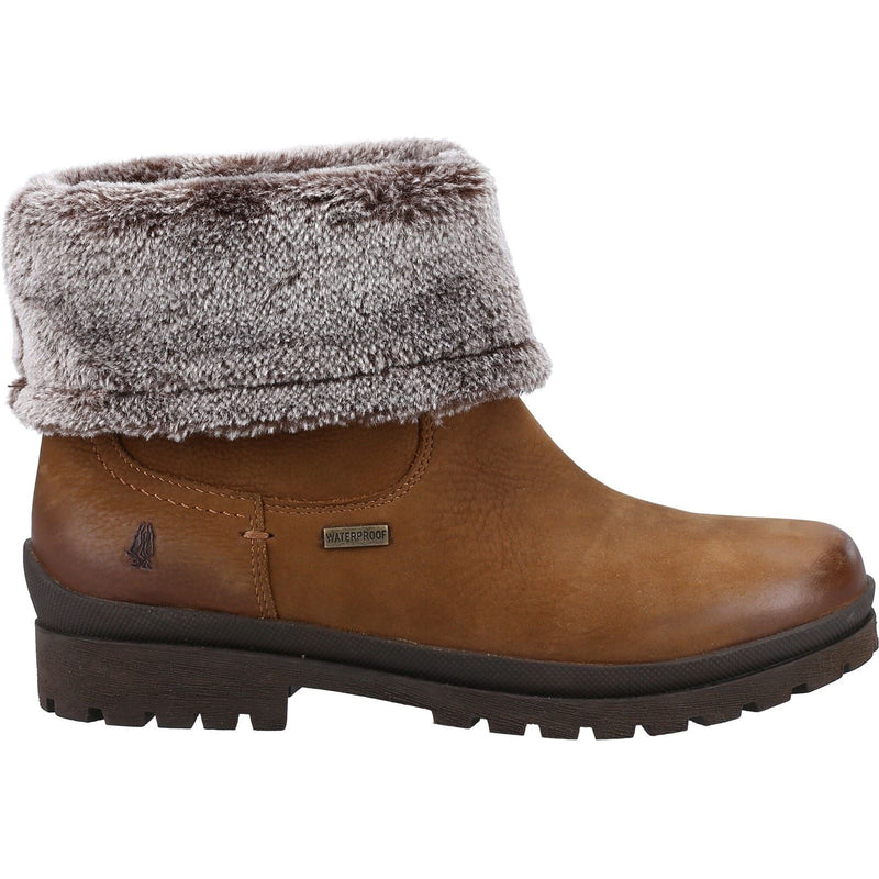Hush Puppies Alice Leder Damen Kamelstiefel