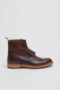 Ben Sherman Arthur Braune Herrenstiefel Aus Leder