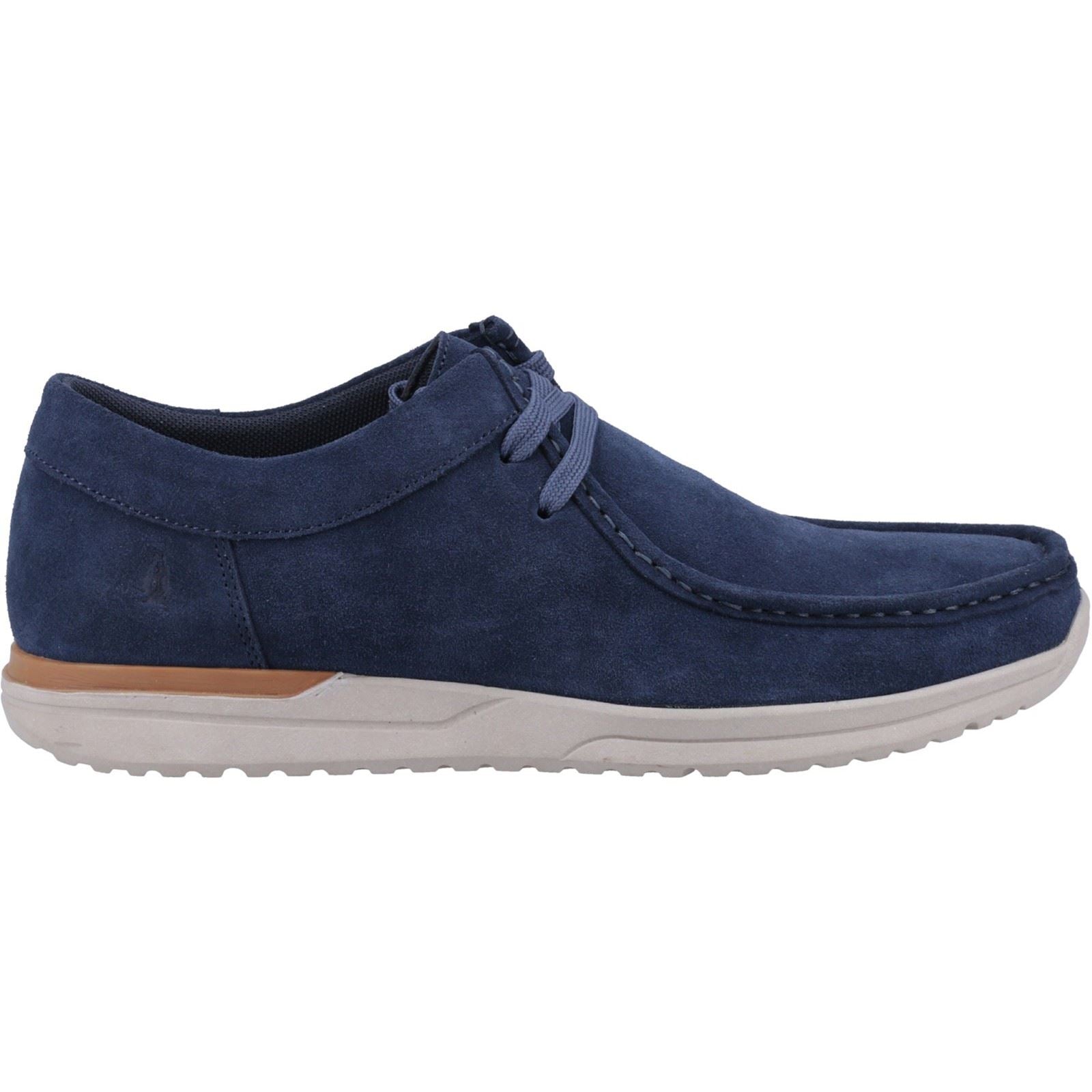 Hush Puppies Hendrix Wildleder Herren Navy Schnürschuhe