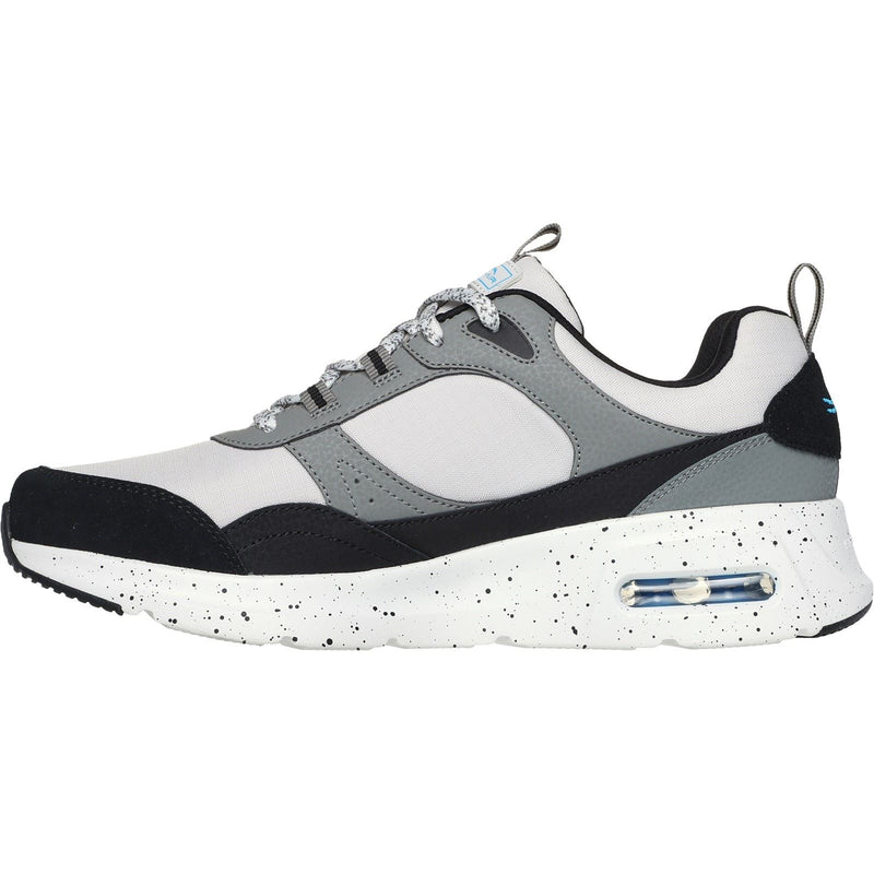Skechers Skech-Air Court - Yatton Leder Herren Grau/Multi Sneakers