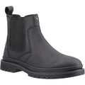 Hush Puppies Jamie Herren Stiefel aus schwarzem Leder