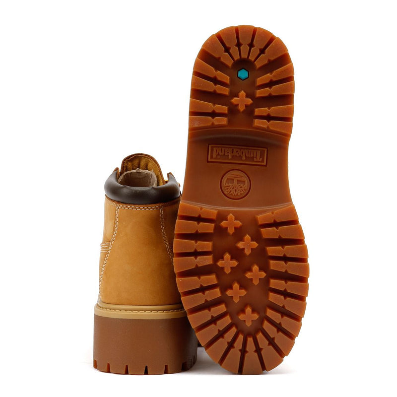 Timberland Stone Street Nellie Damen Gelbe Lederstiefel