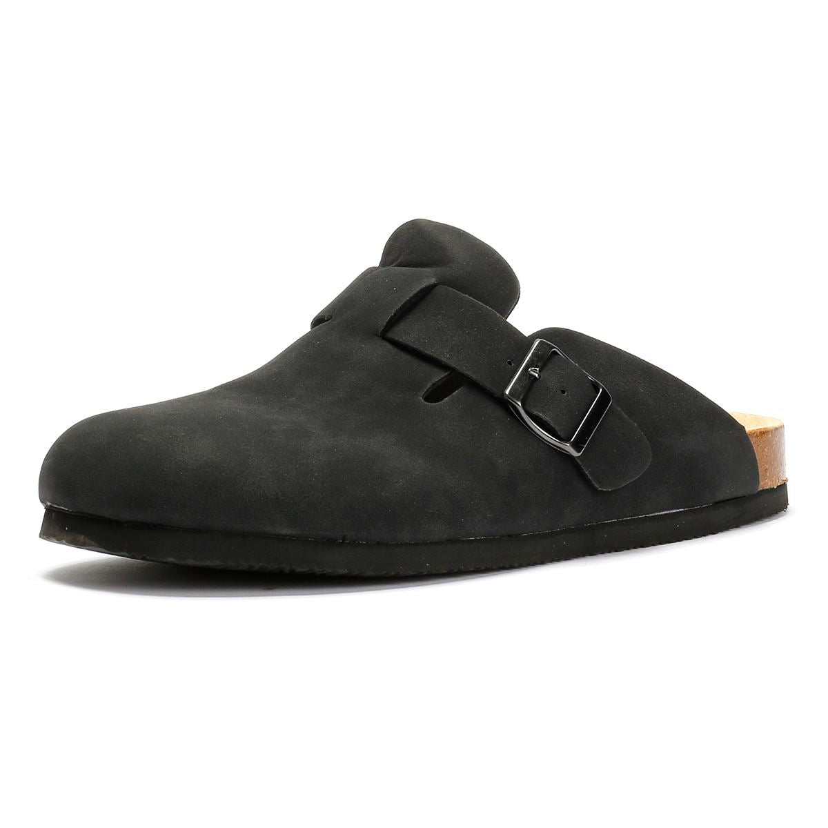 Penguin Pappy Herren Schwarze Sandalen