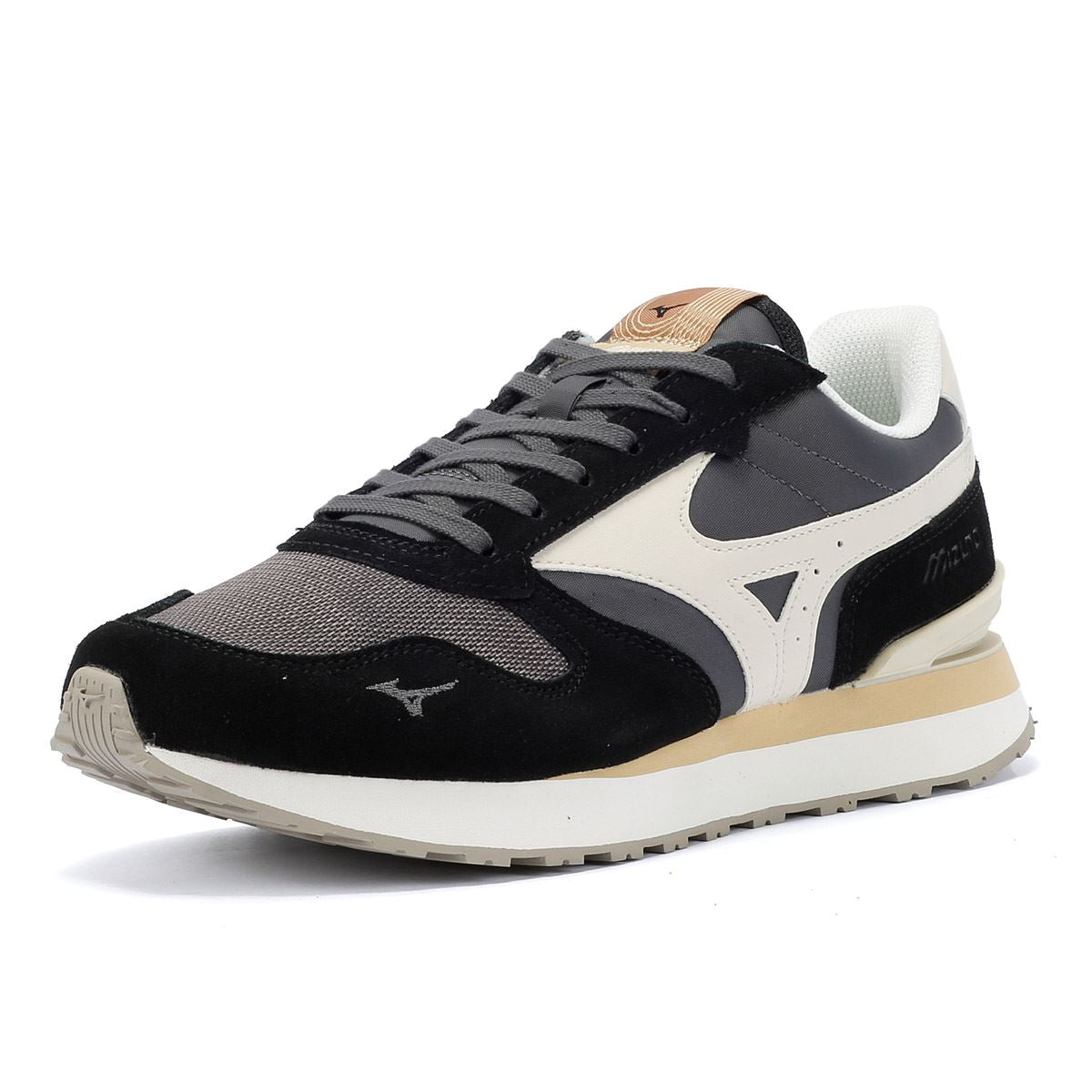 Mizuno RB87 Wildleder Sneaker In Schwarz