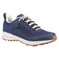 Cotswold Compton Recyceltes Kunststoff Synthetik Pu Damensneaker In Marineblau
