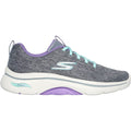 Skechers GO WALK Arch Fit 2.0 Vivid Sunset Textile Damengrau/Lavendel Sneakers