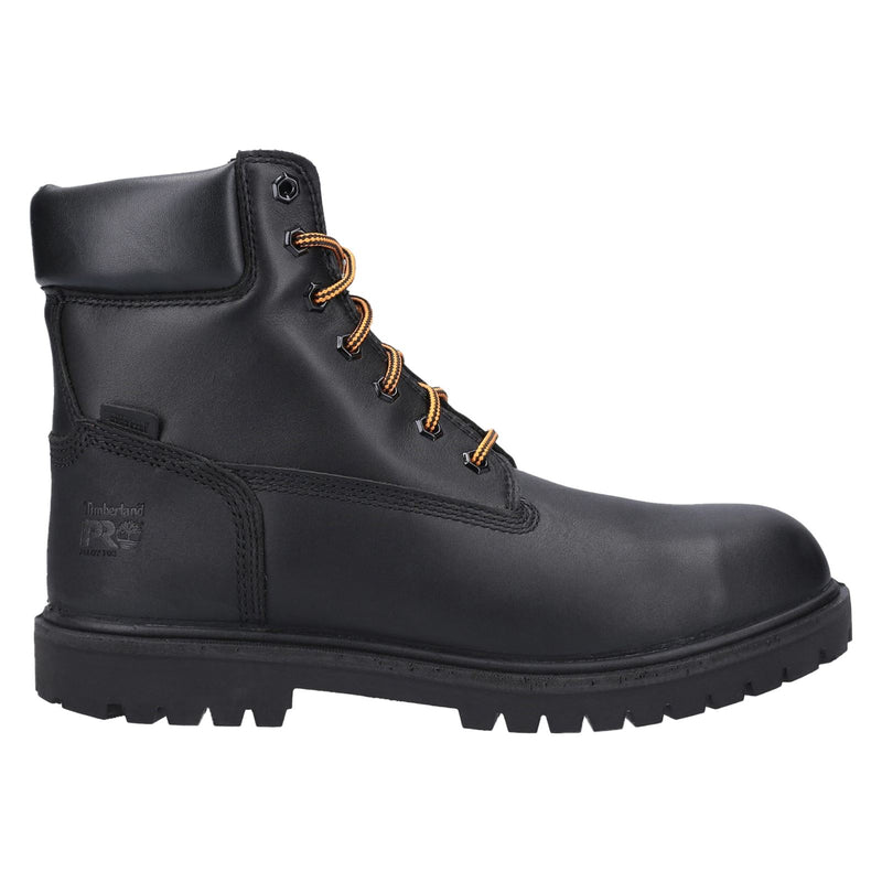 Timberland Pro Ikonische Schwarze Sicherheitsschuhe Aus Leder