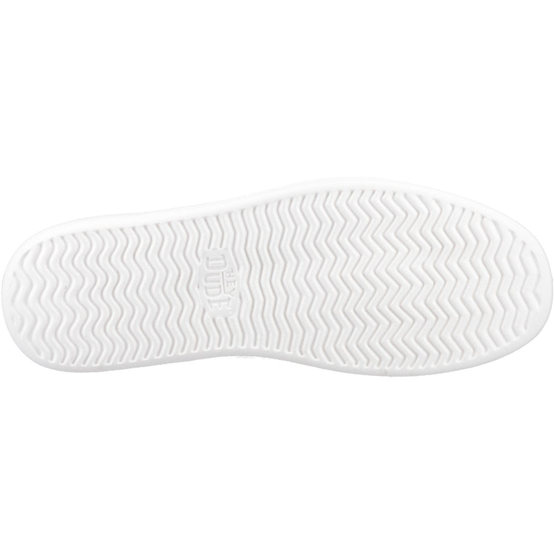 HEYDUDE Austin Workwear Herrenhausschuhe In Fast Weiß