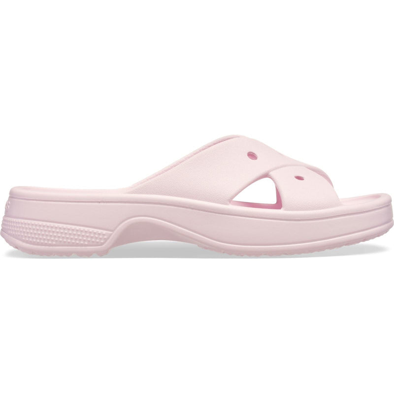 Crocs Classic Cross Strap Damen Sandalen Aus Thermoplastischem Material In Rosa