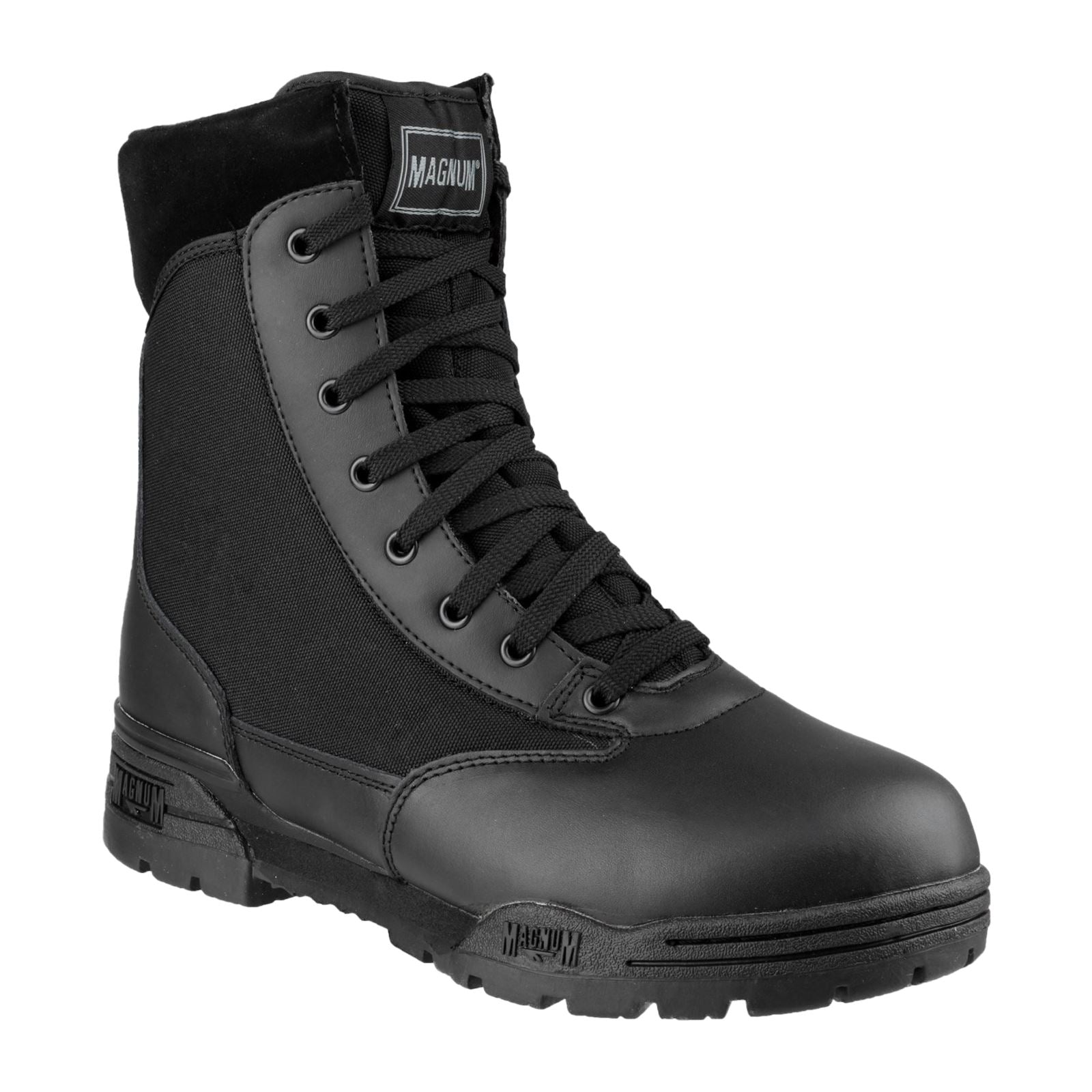 Magnum Klassische Sicherheitsstiefel Aus Leder/Nylon In Schwarz