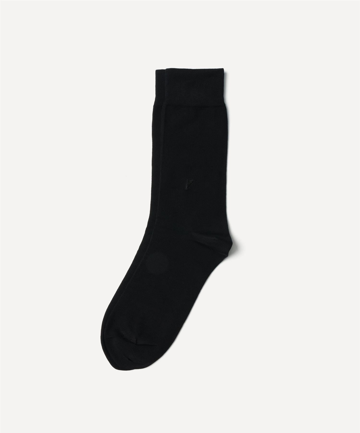 JAK Baumwolle Schwarze Farbe Kniestrümpfe