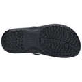 Crocs Crocband Flip Croslite Gummisandalen In Schwarz