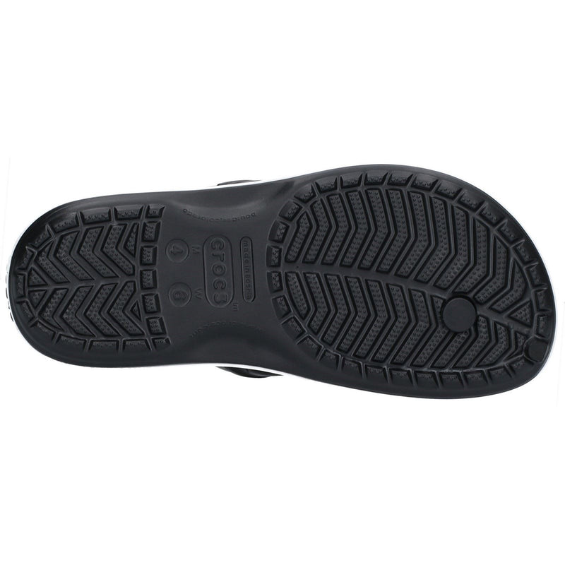 Crocs Crocband Flip Croslite Gummisandalen In Schwarz