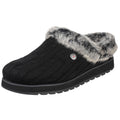 Skechers Keepsakes Ice Angel Synthetik Damen Hausschuhe In Schwarz