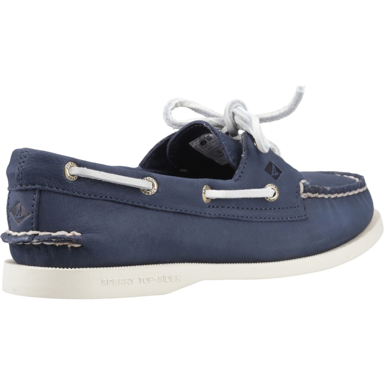 Sperry Authentic 2 Eye Damen Bootsschuhe Aus Leder In Marineblau