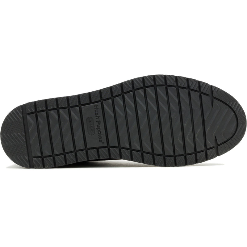 Hush Puppies Jenson Herren Schwarze Farbe Leder Knöchelstiefel