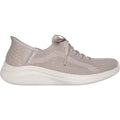 Skechers Ultra Flex 3.0 Brilliant Path Damen Textil Sneaker In Taupe