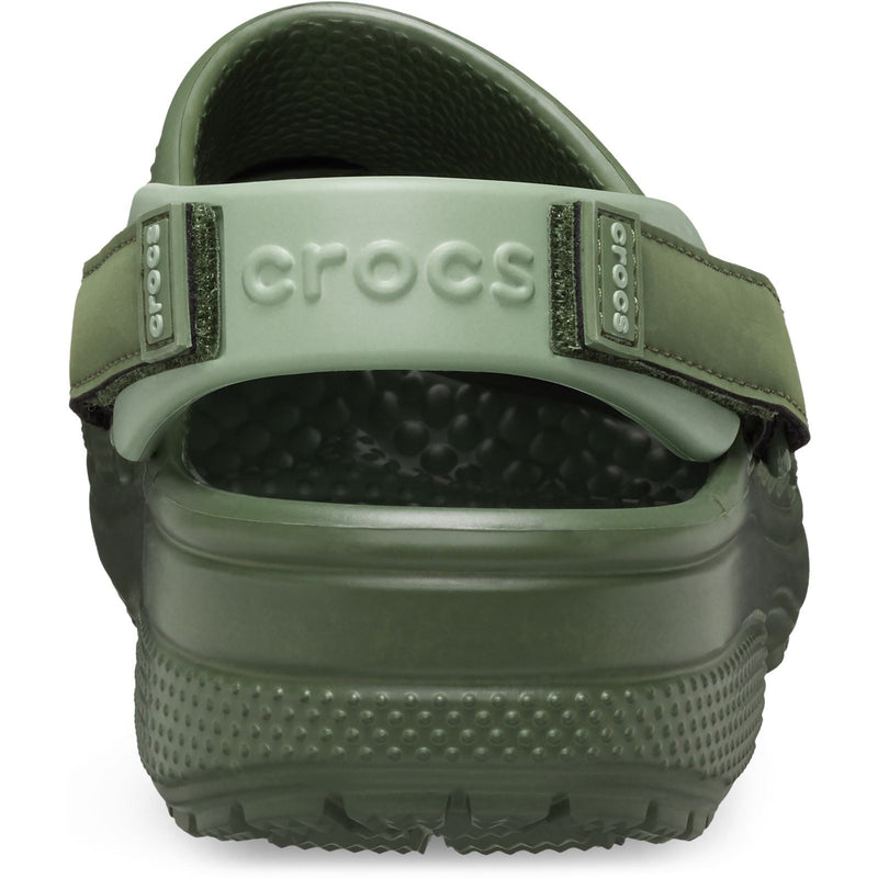 Crocs Yukon Vista II Herren Clogs In Armee Grün Aus Polyurethan