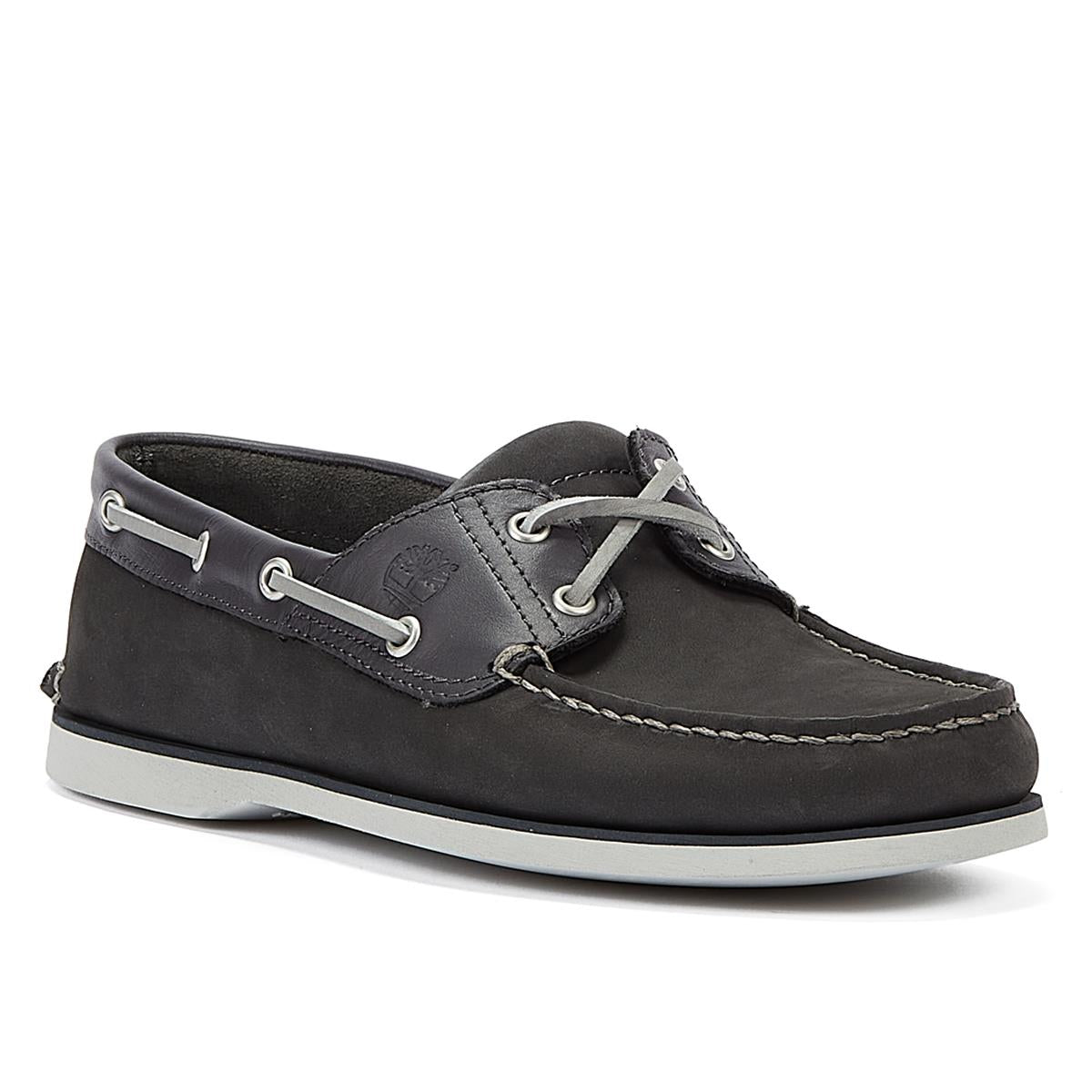 Timberland Classic 2 Eye Boot Nubuk Herren Grau Casual