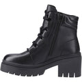 Pod Winona Leder Damen Schwarze Stiefel