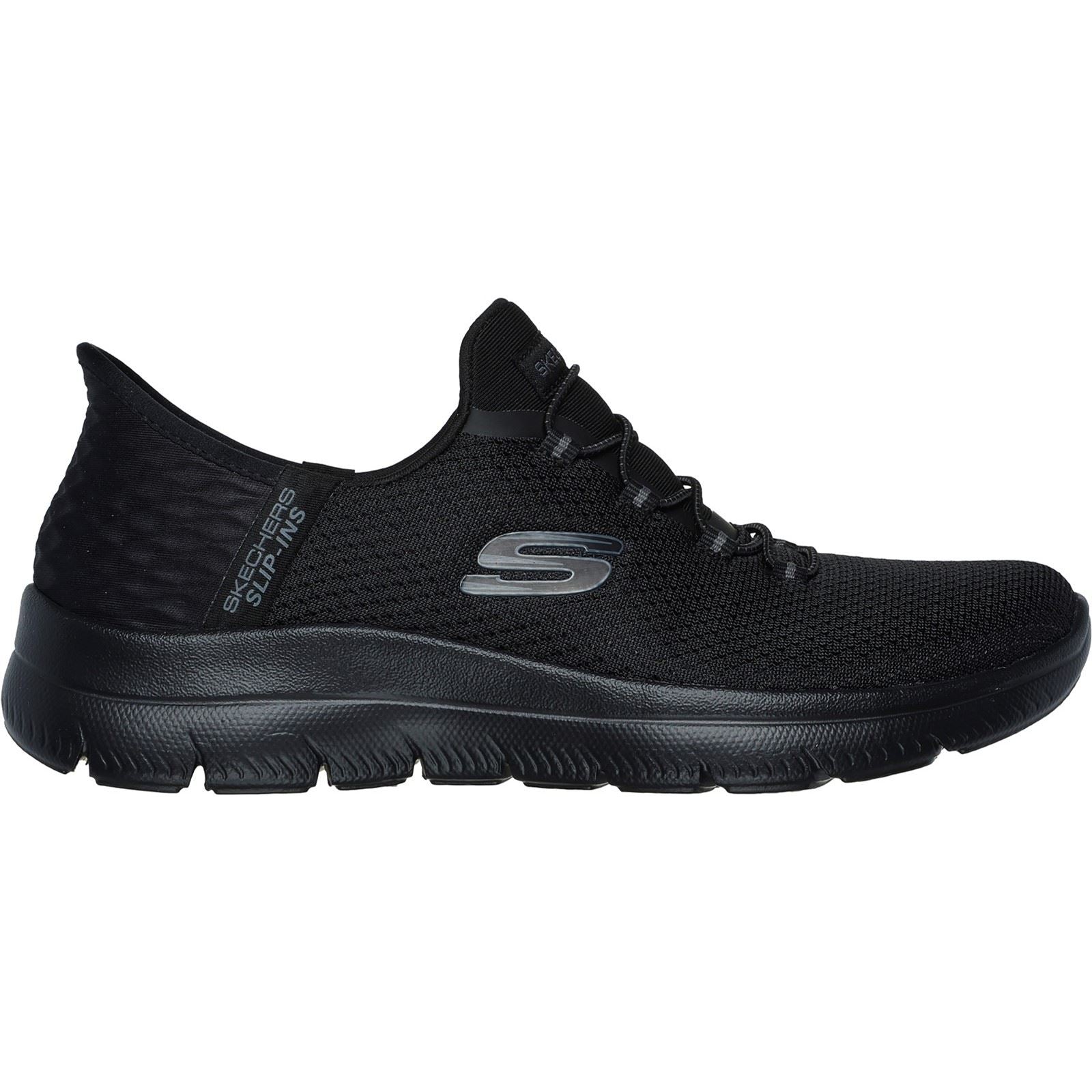 Skechers Summits Diamond Dream Textile Damen Sneaker In Schwarz