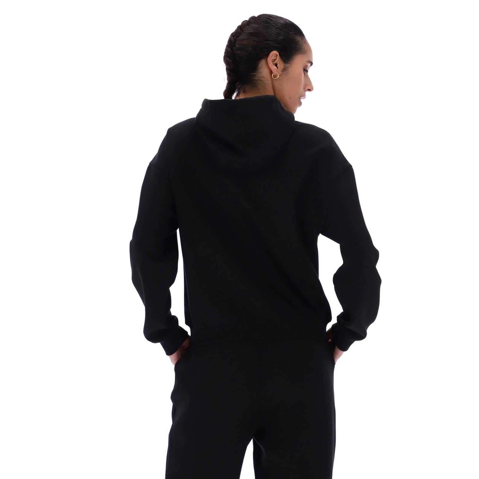 Ted Baker HEIDI TBWHSS2632 Polyester Damen Schwarz Kapuzen Sweatshirt