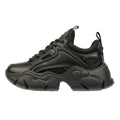 Buffalo Binary C Damen Schwarze Farbe Turnschuhe