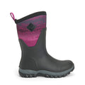 Muck Boots Arctic Sport Mid Gummistiefel Schwarz/Magenta