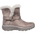 Skechers Easy Going Dreamers Move Textil Damen Stiefel In Dunklem Taupe