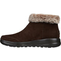 Skechers On-The-Go Joy First Glance Leder Damen Schokoladenstiefel