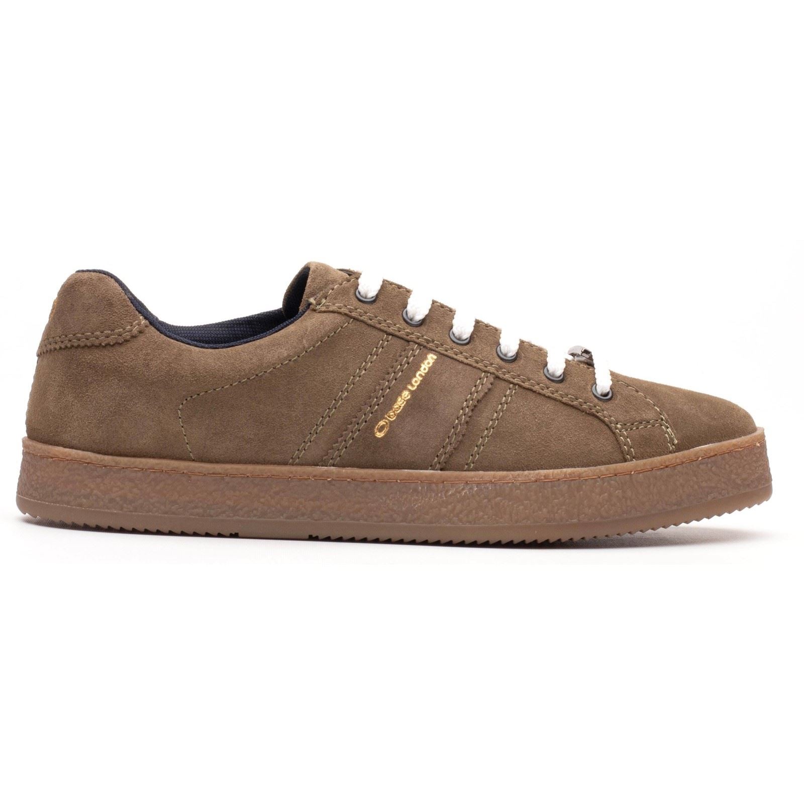 Base London Hopper Leder Herren Moss Sneaker