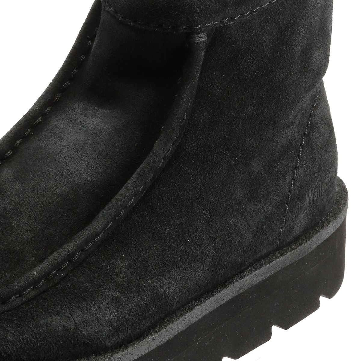 Clarks Originals Meare Rooey Wildlederschwarze Damenstiefel