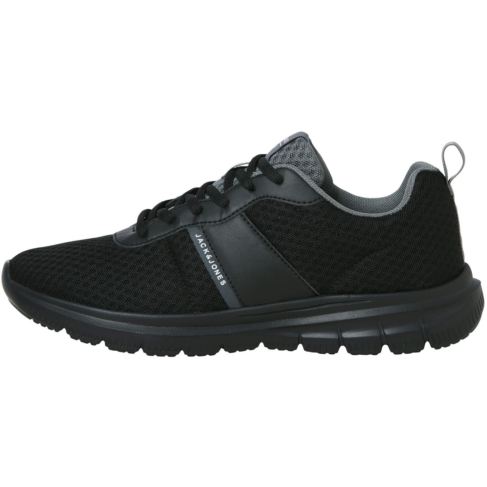 Jack & Jones Taylor Mesh Polyurethan Herren Schwarze Sneakers