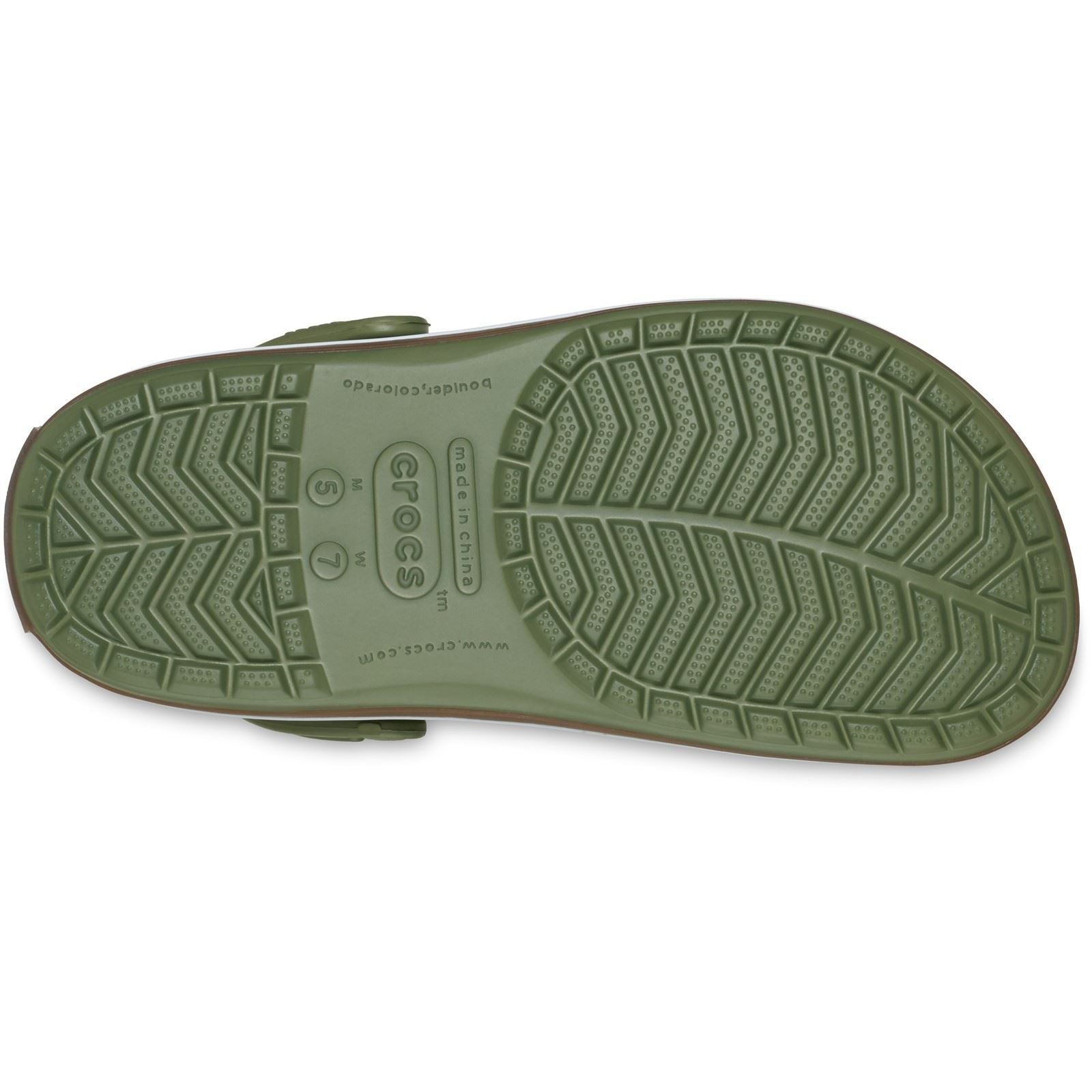 Crocs Crocband Gum Thermoplastische Herren Cargo Clogs