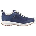Cotswold Compton Recyceltes Kunststoff Synthetik Pu Damensneaker In Marineblau
