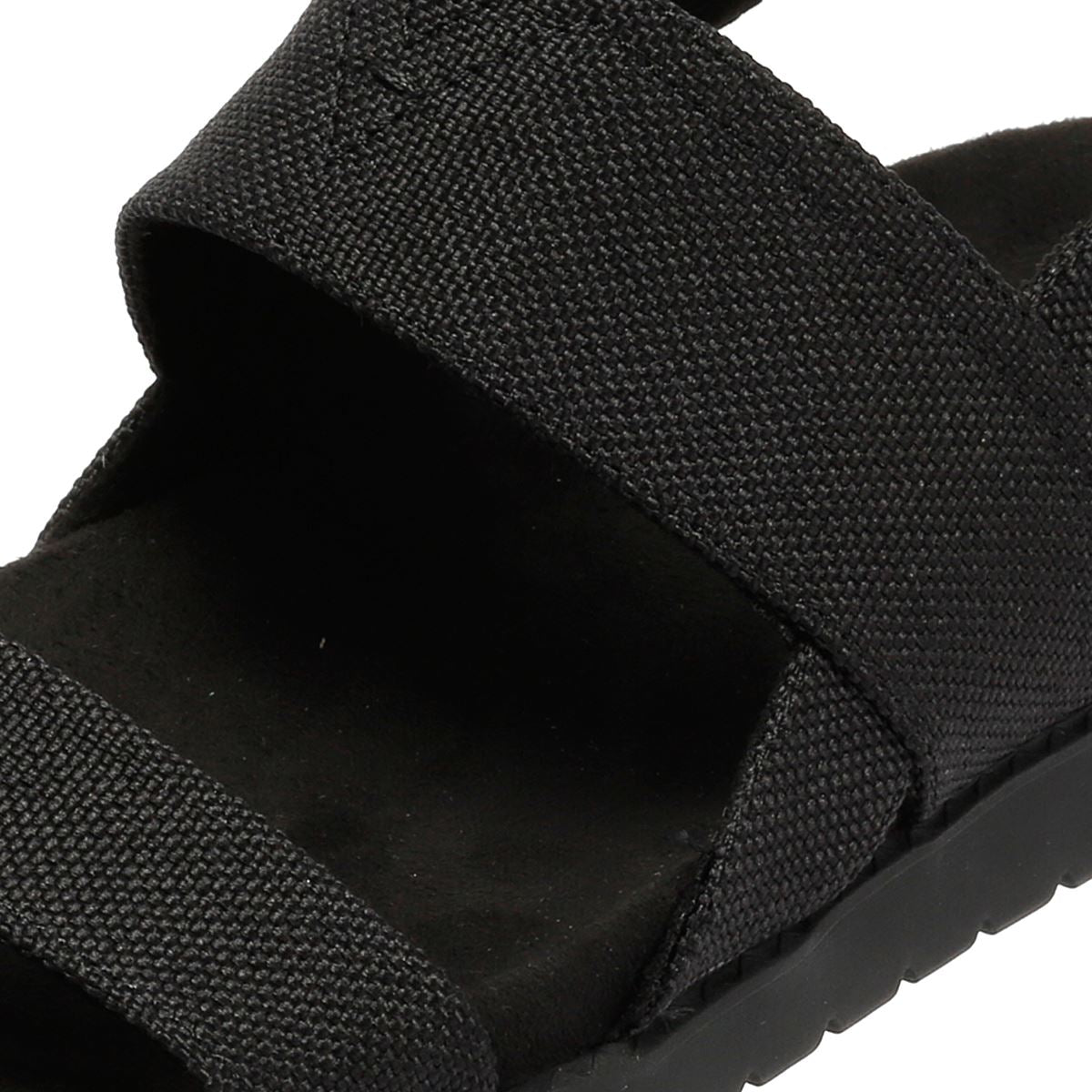 TOMS Marin Slingback Canvas Damenschwarze Sandalen