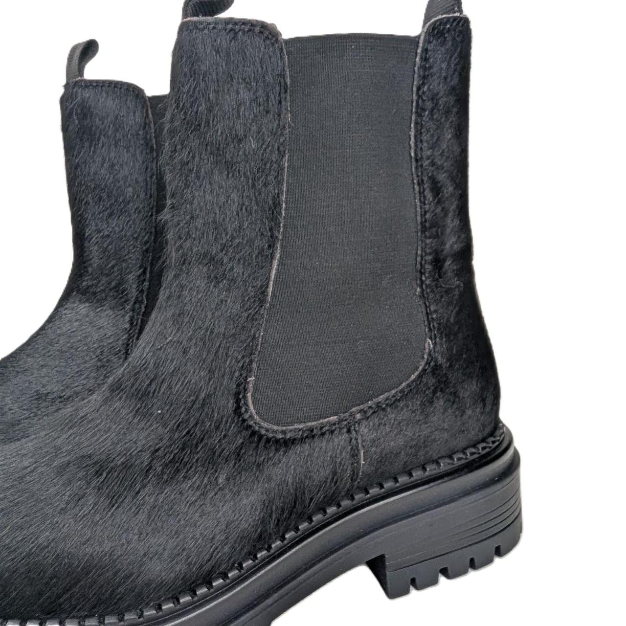 Osprey London The Hampton Chelsea Leder Damen Schwarze Stiefel