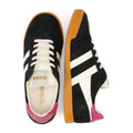Gola Elan Wildleder Damen Sneaker In Schwarz