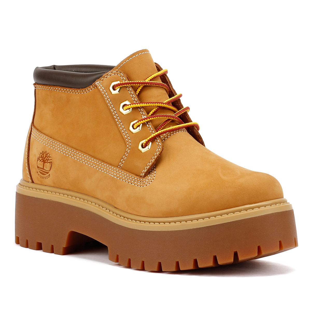 Timberland Stone Street Nellie Damen Gelbe Lederstiefel