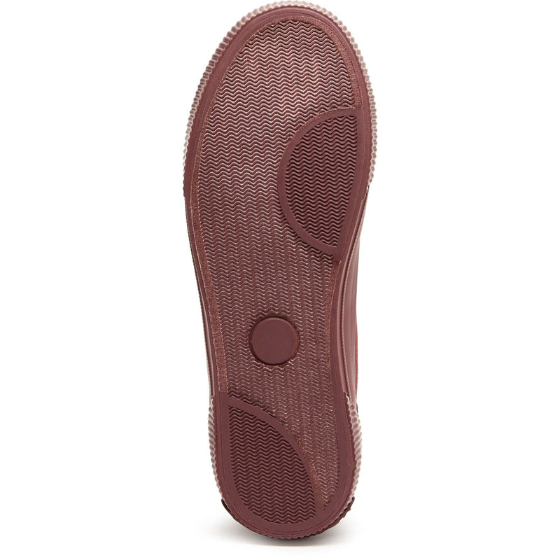 Rocket Dog Cheery Hi Samt Damen Burgunder Sneakers