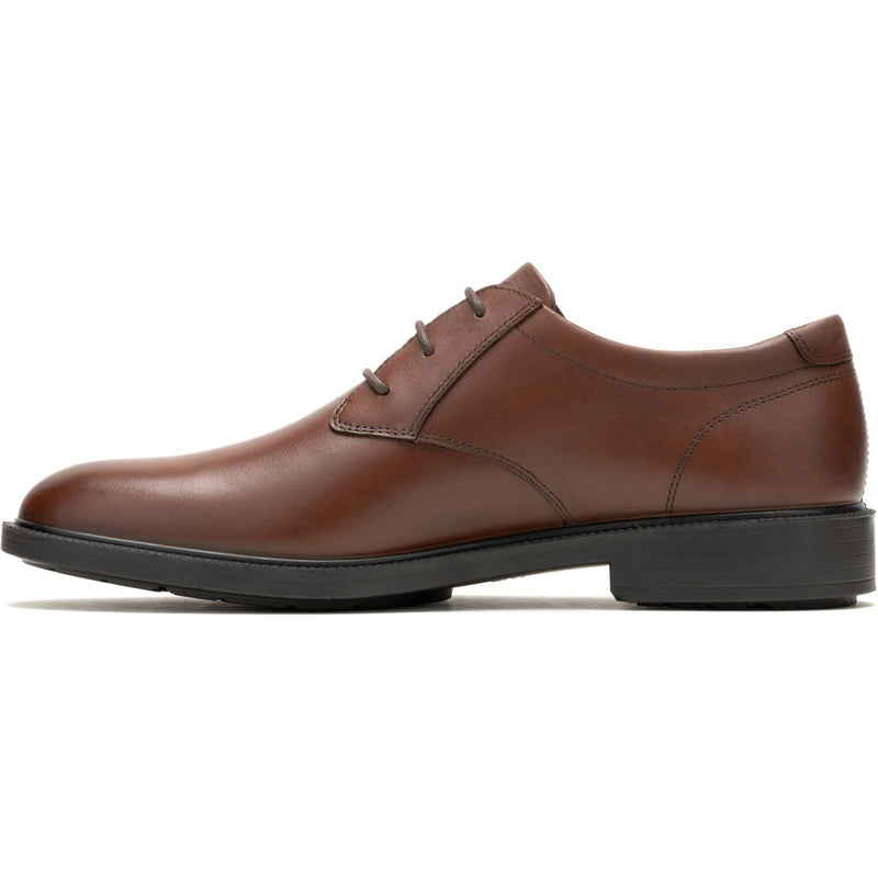 Hush Puppies Banker Herren Schnürschuhe Aus Braunem Leder