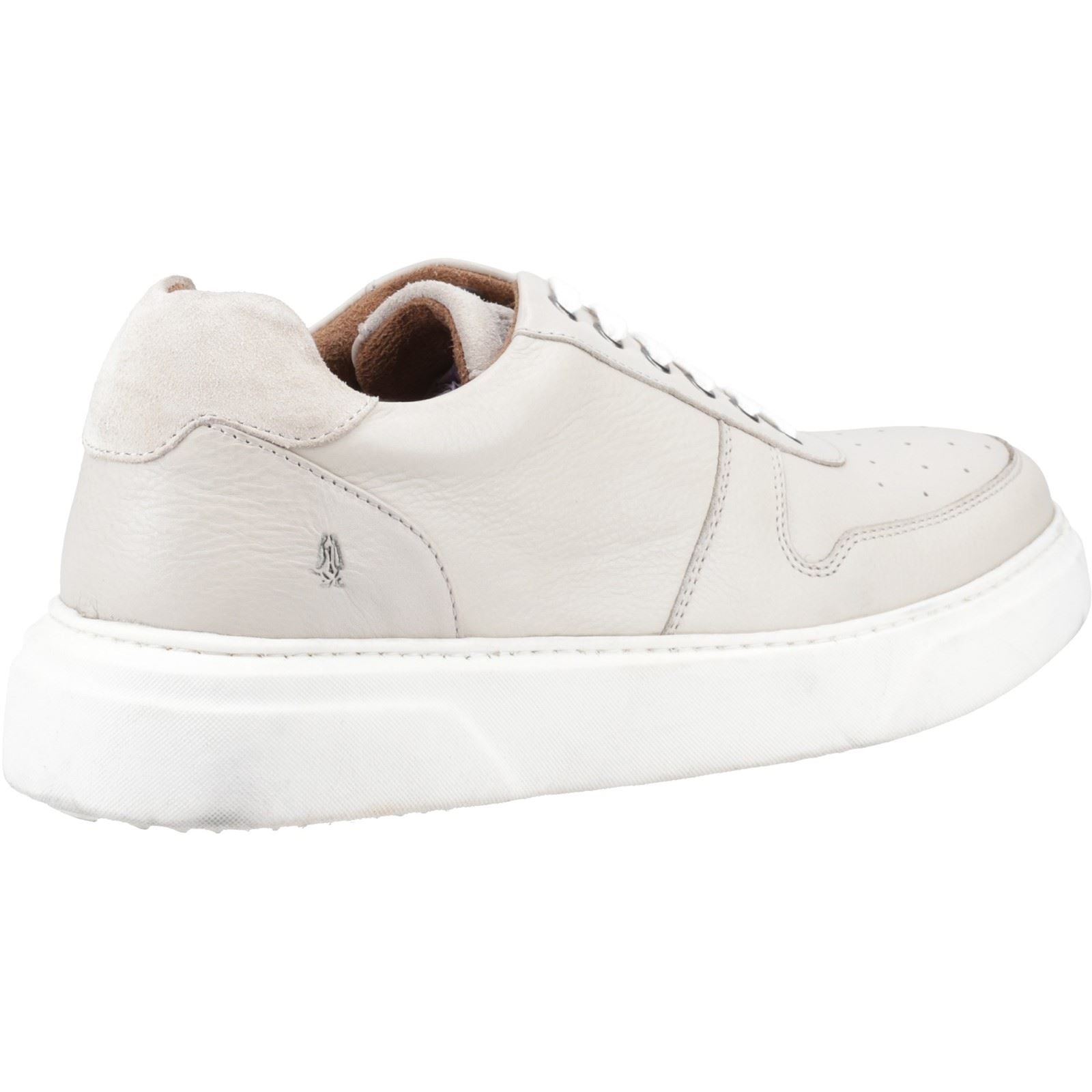 Hush Puppies Wyatt Herren Sneaker Aus Taupefarbenem Leder