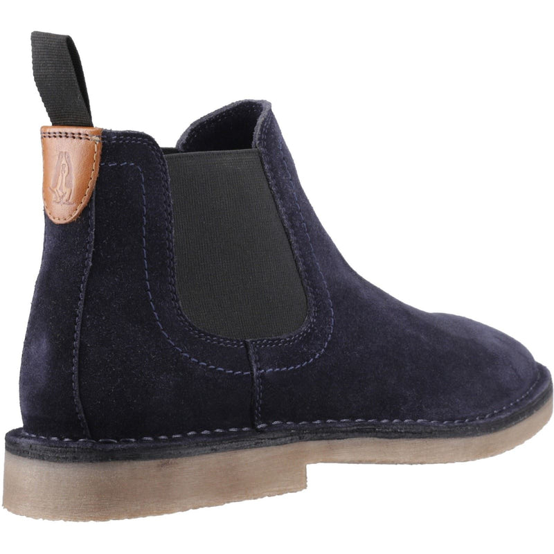 Hush Puppies Shaun Herren Wildlederstiefel in Marineblau